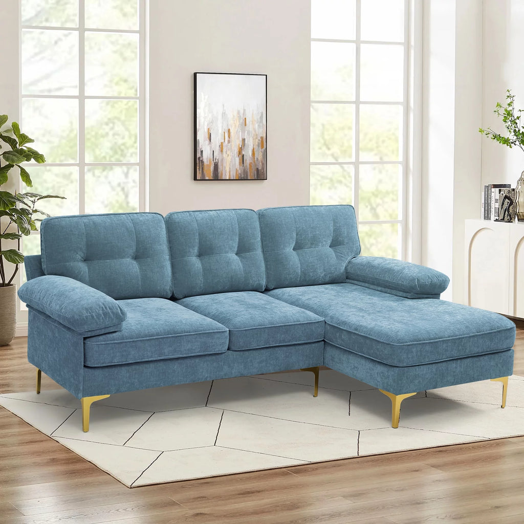 3-Piece Modular Sectional L-Shaped Sofa W84247