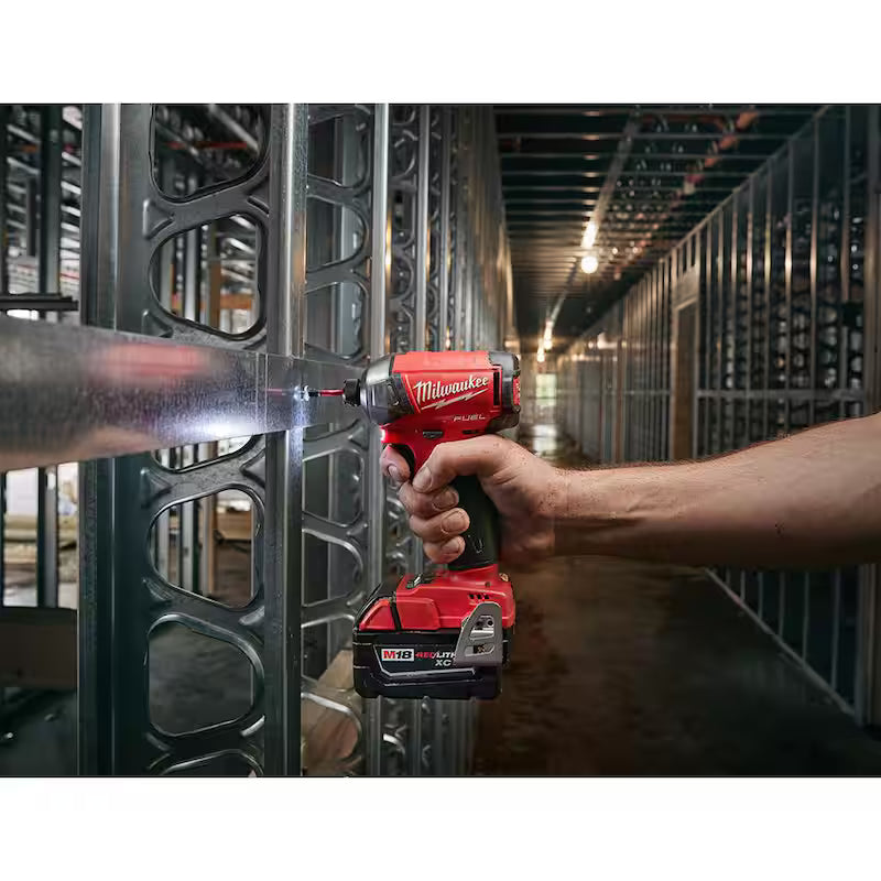 18V Lithium-Ion Brushless Cordless 1/4 in. Hex Impact Driver M386082